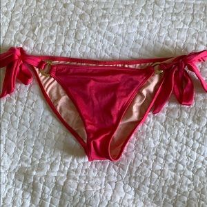 Fuchsia swim bottom size small.